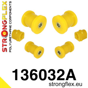 Strongflex Komplet čahura prednjeg ovjesa SPORT za OPEL Astra G / OPEL ZAFIRA A