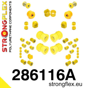 Strongflex Cjeloviti komplet čahura ovjesa SPORT za NISSAN 200SX S15 / NISSAN Stagea WC34