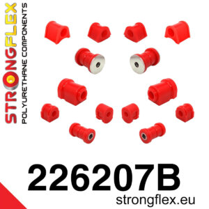 Strongflex Komplet čahura prednjeg ovjesa i stražnje grede za VOLKSWAGEN GOLF 17 / VOLKSWAGEN JETTA 16