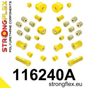 Strongflex Cjeloviti komplet čahura ovjesa SPORT za MERCEDES-BENZ C-CLASS 202 / MERCEDES-BENZ CLK W208