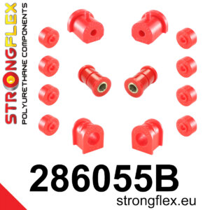 Strongflex Komplet čahura prednjeg ovjesa za NISSAN MICRA