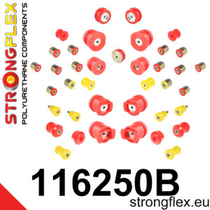 Strongflex Cjeloviti komplet čahura ovjesa za MERCEDES-BENZ S-CLASS 140 / MERCEDES-BENZ CL C140