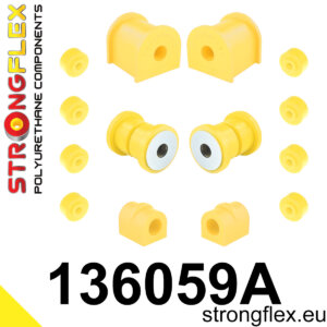 Strongflex Komplet čahura prednjeg ovjesa SPORT za DAEWOO ESPERO / DAEWOO LANOS