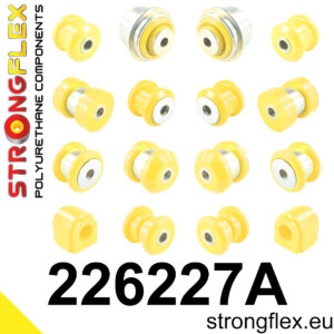 Strongflex Komplet čahura stražnjeg ovjesa SPORT za AUDI A3 8V / AUDI A1 8X