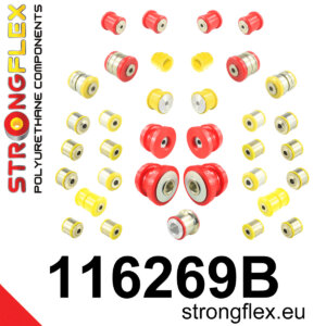 Strongflex Kompletni poliuretanski komplet čahura ovjesa za MERCEDES-BENZ CL C216 / MERCEDES-BENZ S-CLASS 221