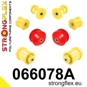 Strongflex Komplet čahura prednjeg ovjesa i stražnje grede SPORT za CITROËN NEMO / FIAT Fiorino 225