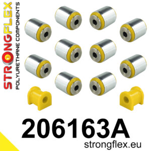 Strongflex Komplet čahura stražnjeg ovjesa SPORT za SUZUKI Kizashi