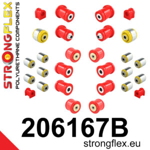 Strongflex Kompletni poliuretanski komplet čahura ovjesa za SUZUKI Kizashi