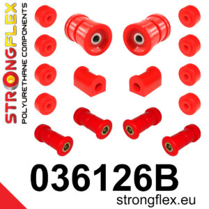 Strongflex Komplet čahura stražnjeg ovjesa za BMW 6 E24 / BMW E3 E3