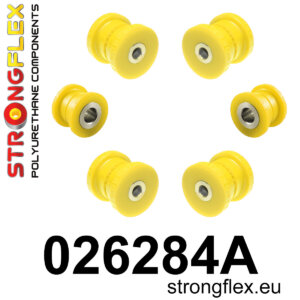 Strongflex Komplet čahura stražnjeg ovjesa SPORT za AUDI 80 B2 / AUDI 80 B3