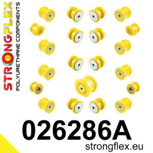 Strongflex Kompletni poliuretanski komplet čahura ovjesa SPORT za AUDI 80 B3