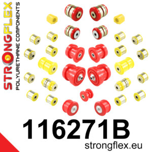 Strongflex Kompletni poliuretanski komplet čahura ovjesa za MERCEDES-BENZ C-CLASS 204 / MERCEDES-BENZ E-CLASS 207