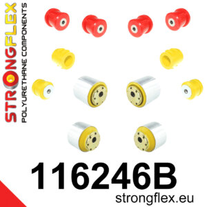 Strongflex Komplet čahura prednjeg ovjesa za MERCEDES-BENZ E-CLASS 211 / MERCEDES-BENZ CLS C219