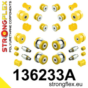 Strongflex Kompletni poliuretanski komplet čahura ovjesa SPORT za SAAB 9-5 YS3E