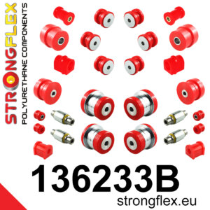 Strongflex Kompletni poliuretanski komplet čahura ovjesa za SAAB 9-5 YS3E