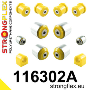 Strongflex Komplet čahura prednjeg ovjesa SPORT za MERCEDES-BENZ C-CLASS 205 / MERCEDES-BENZ E-CLASS 238