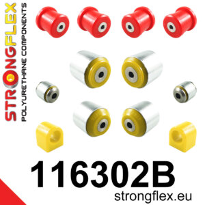 Strongflex Komplet čahura prednjeg ovjesa za MERCEDES-BENZ C-CLASS 205 / MERCEDES-BENZ E-CLASS 238
