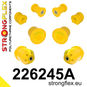 Strongflex Komplet čahura prednjeg ovjesa i stražnje grede SPORT za SEAT Ibiza / SKODA ROOMSTER 5J