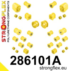 Strongflex Cjeloviti komplet čahura ovjesa SPORT za NISSAN 100NX B13 / NISSAN Sunny N16