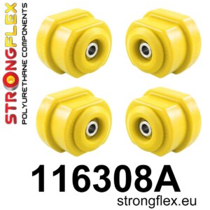 Strongflex Komplet čahura prednjeg podokvira SPORT za MERCEDES-BENZ SL 107 / MERCEDES-BENZ /8 W114
