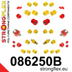 Strongflex Cjeloviti komplet čahura ovjesa za HONDA CIVIC EJ / MG ZS