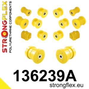 Strongflex Kompletni poliuretanski komplet čahura ovjesa SPORT za OPEL Astra H / OPEL ZAFIRA B