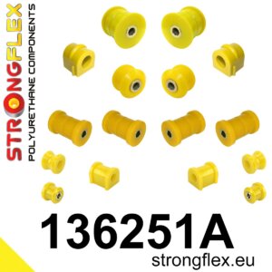 Strongflex Kompletni poliuretanski komplet čahura ovjesa SPORT za OPEL Omega B