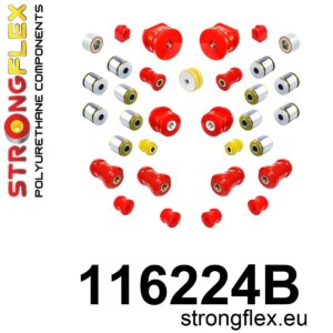 Strongflex Cjeloviti komplet čahura ovjesa za MERCEDES-BENZ SL 129 / MERCEDES-BENZ 190 201