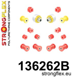 Strongflex Cjeloviti komplet čahura ovjesa za OPEL Senator B / OPEL Omega A