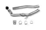Scorpion Turbo Downpipe bez katalizatora za AUDI S3 8Y / VOLKSWAGEN GOLF R MK8