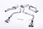Milltek Cat-back ispušni sustav za AUDI S5 B8