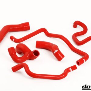 do88 silikonske rashladne cijevi za Opel Calibra Vectra A Turbo C20LET, crvena crijeva