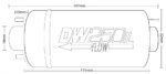 Nuke Performance Deatschwerks DW250il linijska pumpa goriva