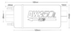 Nuke Performance Deatschwerks DW350il linijska pumpa goriva