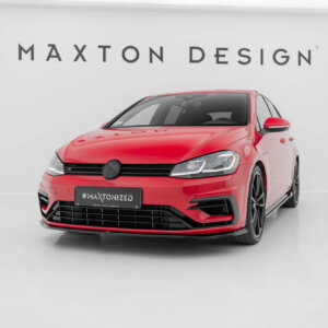 Maxton prednji splitter V.7 za Volkswagen Golf R / R-Line Mk7 Facelift
