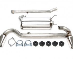 Duplex catback (nehrđajući čelik) TA Technix za Mazda MX-5 I (NA) 1990-1996 — Motorsport only