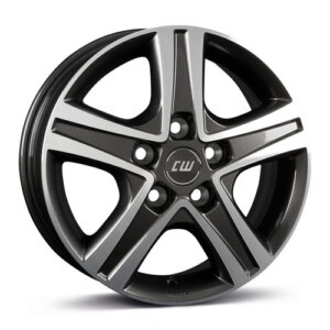 Felga Borbet CWD 17" 7.0J 5x108 ET46 Grafitna