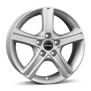 Felga Borbet CWD 17" 7.0J 5x120 ET55 Srebrna
