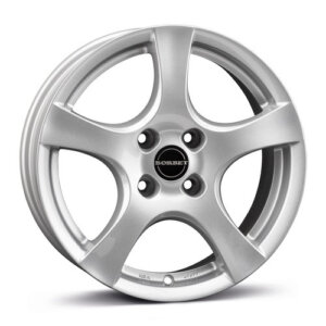 Felga Borbet F 15" 6.0J 4x100 ET35 Srebrna