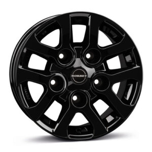 Felga Borbet LD 16" 8.0J 5x165,1 ET5 Crna