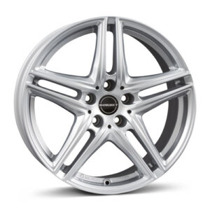 Felga Borbet XR 17" 7.5J 5x112 ET28 Srebrna