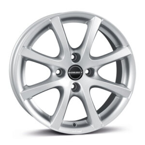 Felga Borbet LV4 14" 5.5J 4x100 ET35 Srebrna