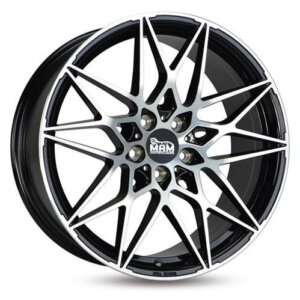 Felga MAM B2 20" 8.5J 5x112 ET30 Crna