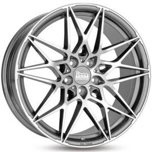 Felga MAM B2 18" 8.0J 5x112 ET30 Grafitna