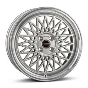 Felga Borbet B 17" 7.0J 4x108 ET20 Srebrna