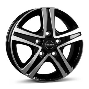 Felga Borbet CWD 16" 6.0J 5x130 ET68 Crna