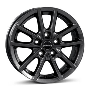 Felga Borbet W 15" 6.0J 5x100 ET43 Grafitna