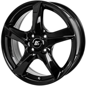 Felga RC-Design RC30 16" 6.5J 4x100 ET38 Crna