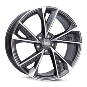 Felga MAM RS6 19" 8.5J 5x120 ET35 Grafitna