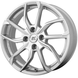 Felga RC-Design RC34 16" 6.0J 4x100 ET43 Srebrna
